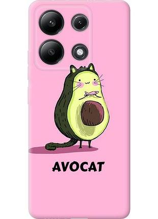 Чехол на xiaomi redmi note 13 4g avocat из силикона fch_0153159