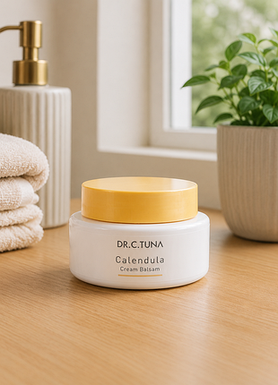 Крем-бальзам farmasi dr. c. tuna calendula cream balsam 80 мл с экстрактом календулы