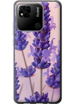 Чехол на xiaomi redmi 9c лаванда из силикона fch_0150893