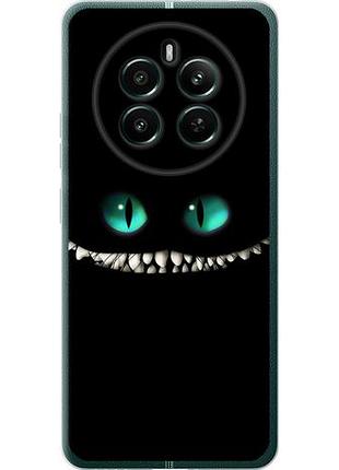 Чехол на realme 12+ чеширский кот из силикона fch_0151912