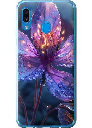 Чехол на samsung galaxy a30 2019 a305f магический цветок из пластика fch_0137912