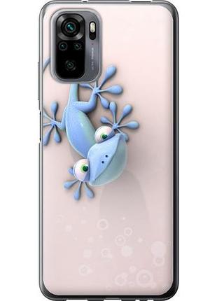 Чехол на xiaomi poco m5s геккончик из силикона fch_0047509