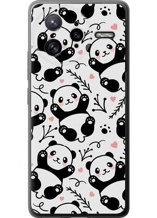 Чехол на xiaomi poco f7 ultra панды из силикона fch_0152457