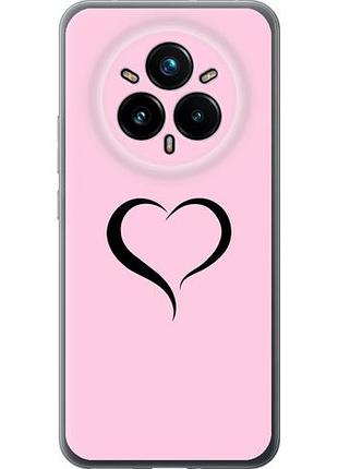 Чехол на realme 14 pro + сердце 1 из силикона fch_0153906