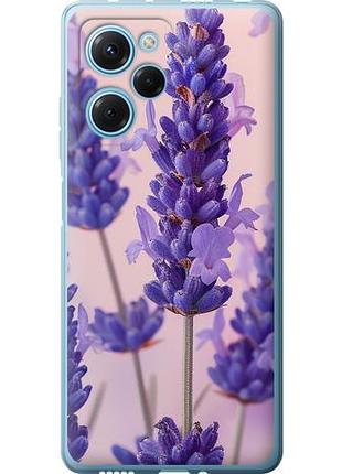 Чехол на xiaomi poco x5 pro 5g лаванда из силикона fch_0135725