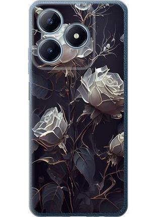 Чехол на realme c63 4g розы 2 из силикона fch_0152139