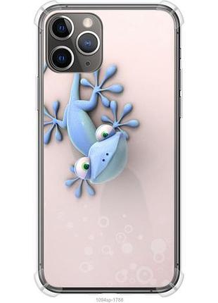 Чехол на iphone 11 pro геккончик из силикона fch_0153587