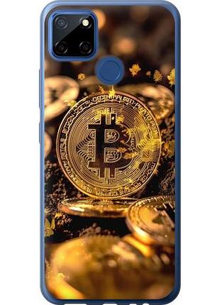 Чехол на realme cxiaomi 12 золотая лихорадка биткойна из силикона fch_01512