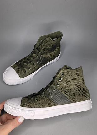 Мужские высокие кеды converse chuck taylor all star ii.