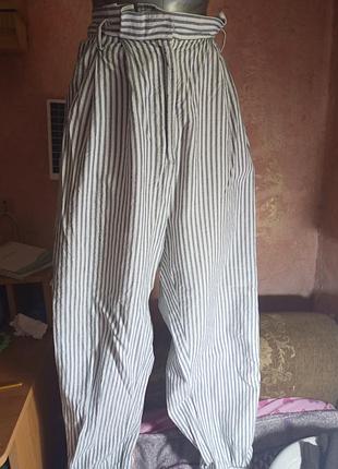 Бавовняні штани zara