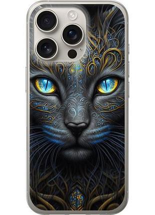 Чехол на iphone 16 pro кошка из силикона fch_0142672