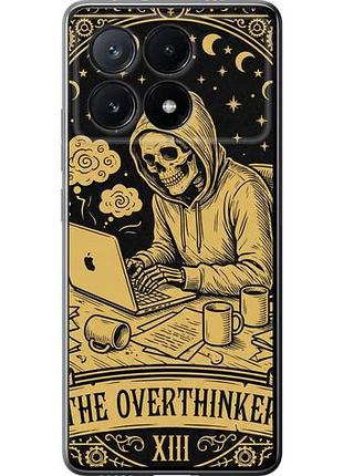 Чехол на xiaomi poco x6 pro the overthinker из силикона fch_0154454