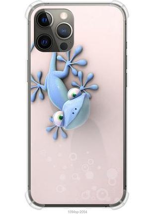 Чехол на iphone 12 pro max геккончик из силикона fch_0153574