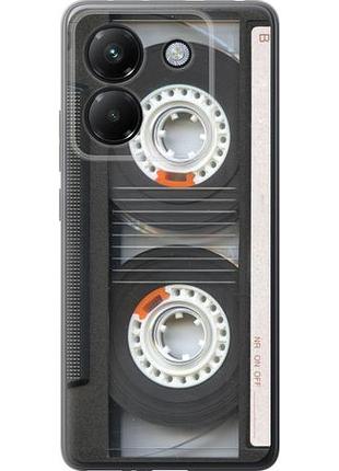 Чехол на xiaomi poco m7 pro 5g кассета из силикона fch_0150833