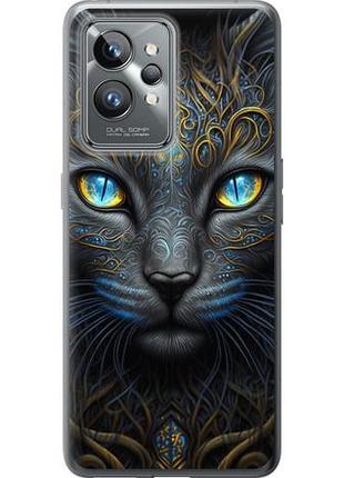 Чехол на realme gt2 pro кошка из силикона fch_0152312