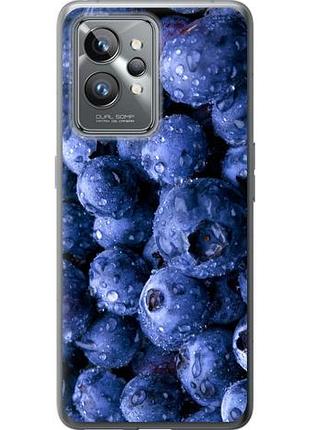 Чехол на realme gt2 pro голубика из силикона fch_0152932