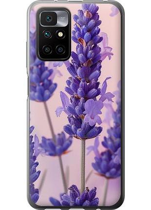 Чехол на xiaomi redmi 10 лаванда из силикона fch_0135613