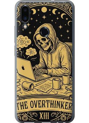 Чехол на meizu note 9 the overthinker из пластика fch_0154363