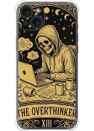 Чехол на iphone 15 plus the overthinker из силикона fch_0154450