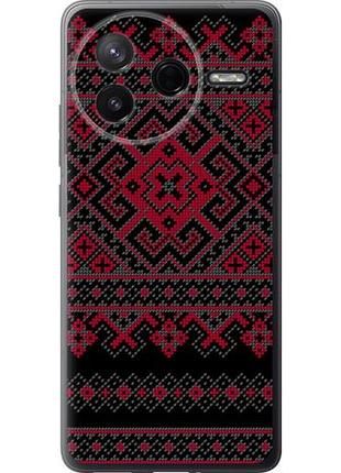 Чехол на xiaomi poco f7 pro вышиванка 52 из силикона fch_0154072
