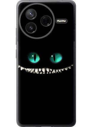 Чехол на xiaomi poco f7 pro чеширский кот из силикона fch_0151960