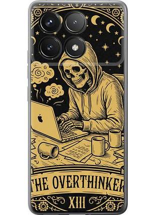 Чехол на xiaomi poco f6 pro the overthinker из силикона fch_0154466