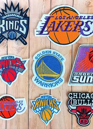 Термонашивки nba, нашивки баскетбольной тематики