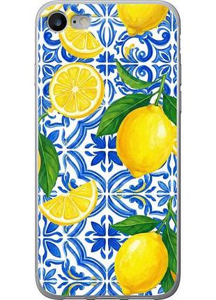 Чехол на iphone 7 grocery girl italian summer из пластика fch_0159670