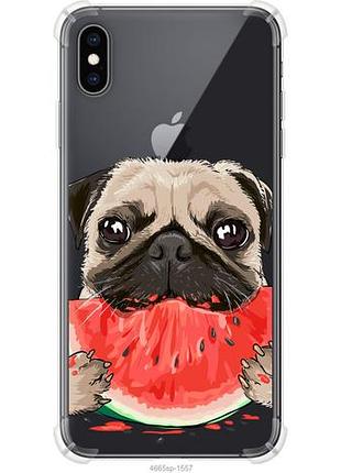 Чохол для apple iphone xs max з силікону fch_0154845