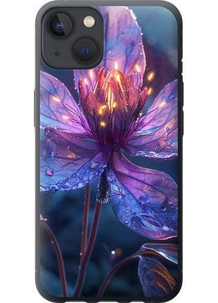 Чехол на iphone 13 магический цветок из силикона fch_0142790