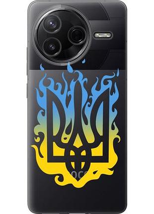Чехол на xiaomi poco f7 pro герб из силикона fch_0151712