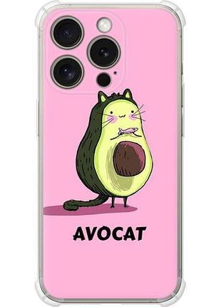 Чехол на iphone 15 pro avocat из силикона fch_0153189