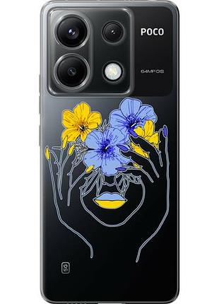 Чохол для xiaomi poco x6 з силікону fch_0160897