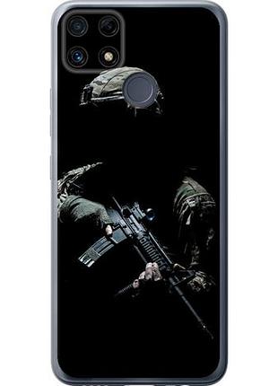 Чехол на realme c25 защитник v3 из силикона fch_0150295