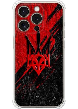 Чехол на iphone 15 pro герб из силикона fch_0149803