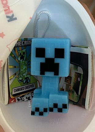 Іграшка-кіндер заряджений кріпер kinder joy minecraft / кіндер джой майнкрафт - charged creeper
