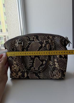 Michael kors сумка пітон 7