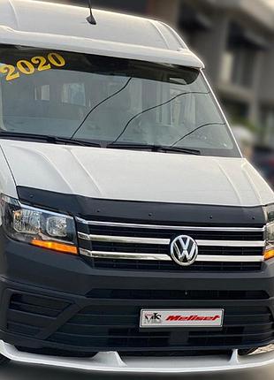 Козирьок на лобове скло (під фарбування) для volkswagen crafter 2016- рр