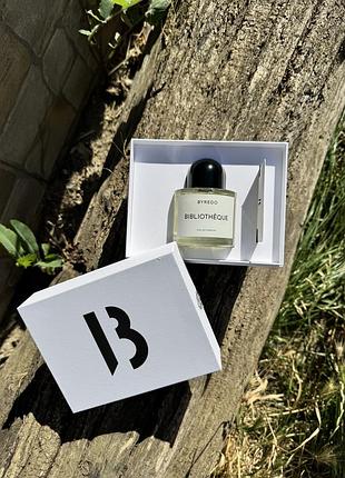 Byredo bibliotheque оригинальные духи парфуми 100мл унисекс