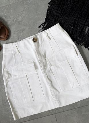 Zara спідниця джинсова