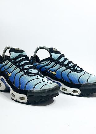 Кросівки жіночі nike air max plus tn gs blue gradient cd0609-032 оригінал р. 38 (24 см)