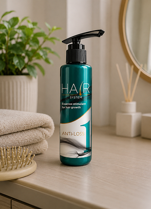 Эссенция-стимулятор для роста волос hair system anti-loss шаг 1 jerelia 100 мл от выпадения волос