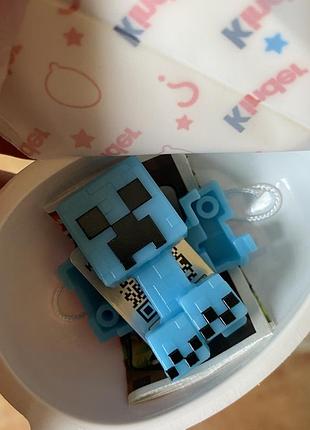 Фигурка kinder joy minecraft (заряженный крепеж)