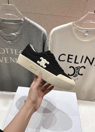 Кеди celine triomphe canvas оригінал | жіночі