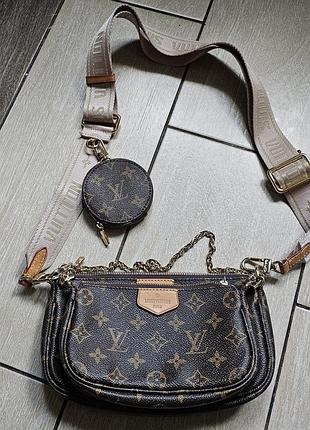 Сттльна сумка lv.