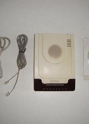 Hayes 5312hk external accura 336/56k fax modem w/ adapter
