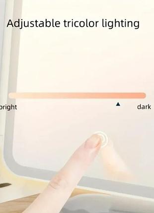Потрійне led-дзеркало kar193 з підсвіткою