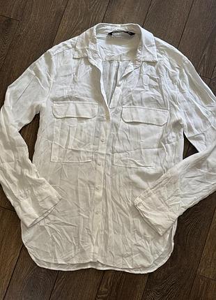 Біла сорочка zara s