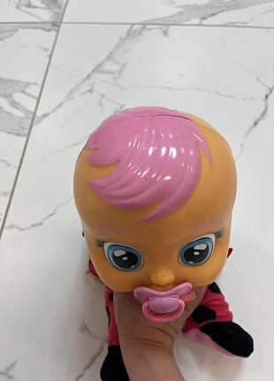 🐞 лялька cry babies ladybug (сонечко) – оригінал 🩷 4