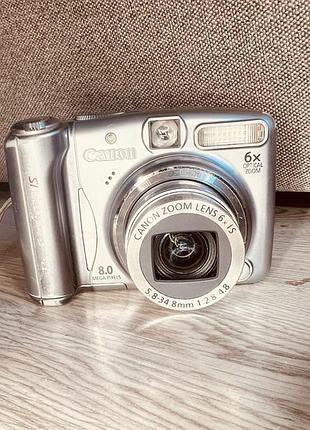 Цифровой фотоаппарат canon powershot a710is винтаж